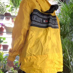 Bright yellow Tommy jeans pullover